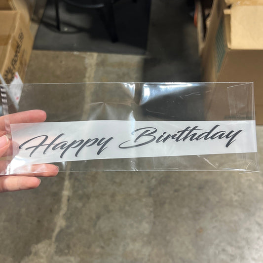 Iron on Ribbon Stencil